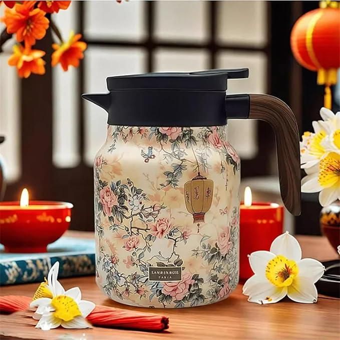 Insulation Pitcher - Vacuum Kettle Portable Hot Water/Teapot (800ml)