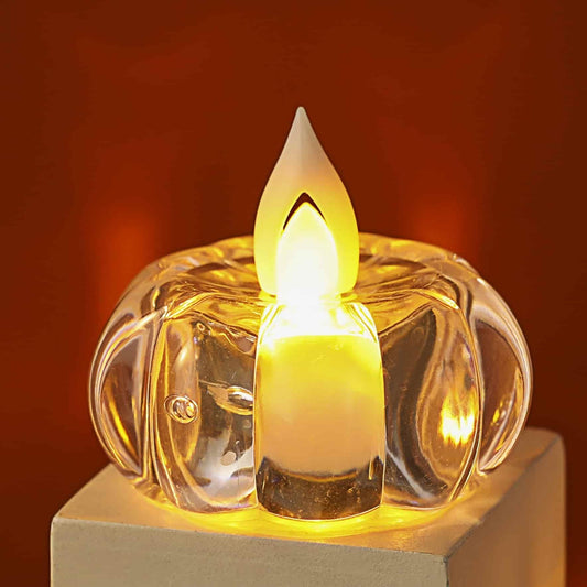 2 Pcs Led Pumpkin Lanterns
