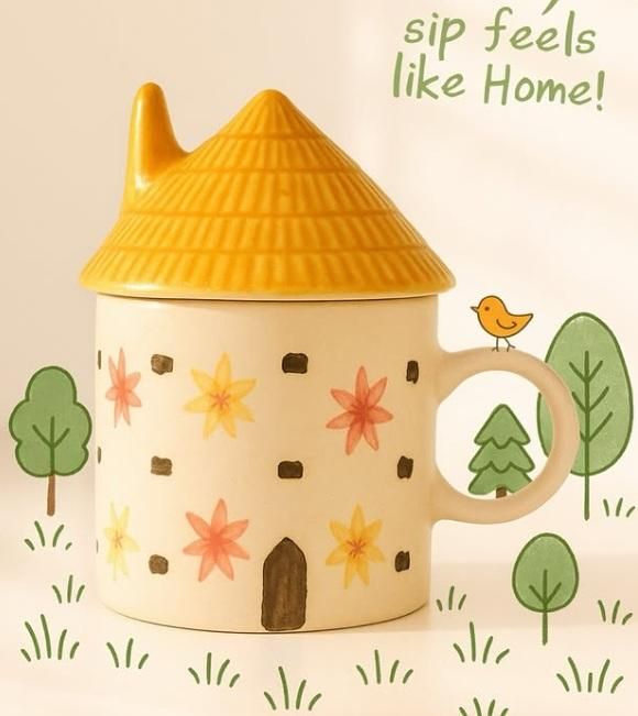 House Mug with Lid