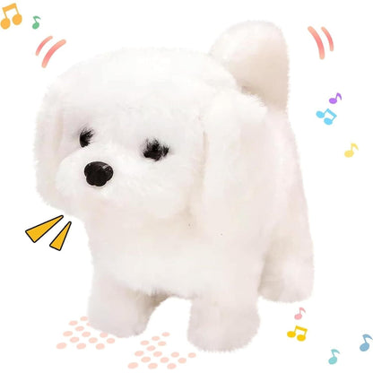 Walking Bunny Toy with Sounds Jumping Dog Wiggling Ears Twitching Mouth and Nose
