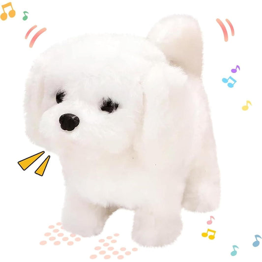 Walking Bunny Toy with Sounds Jumping Dog Wiggling Ears Twitching Mouth and Nose