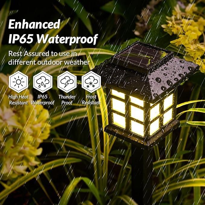 Solar Garden Yard Light (Pack of 6)