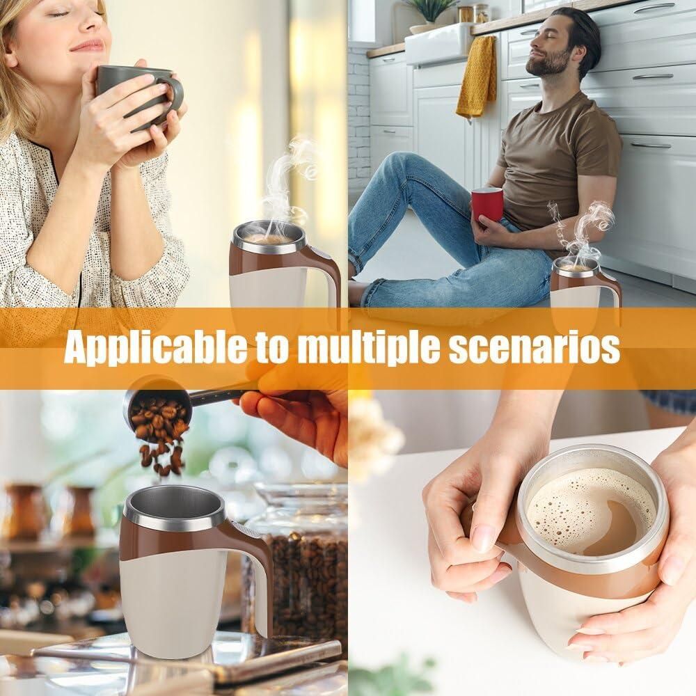 Self Stirring Magnetic Mug