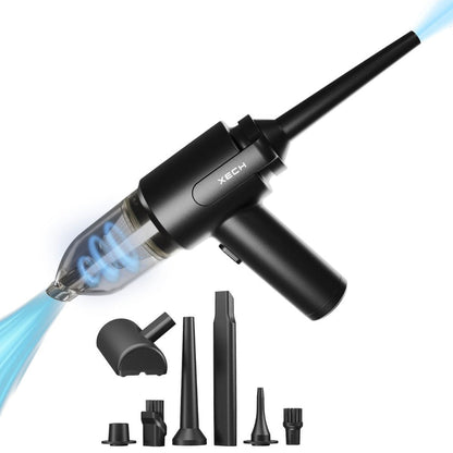 9000Pa Turbo Suction Cleaner | Cordless & Compact Design | Dual Function for Car, Home, office & More